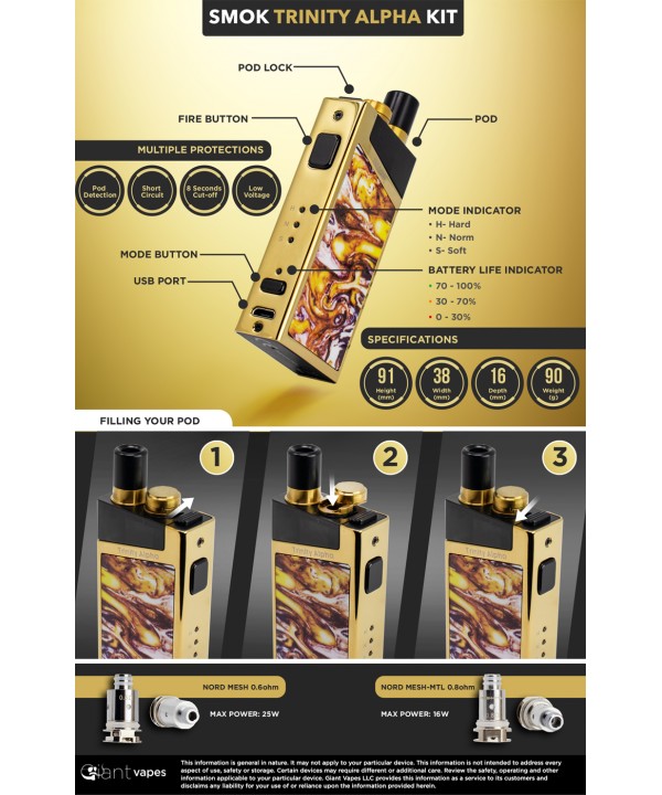 SMOK Trinity Alpha Kit