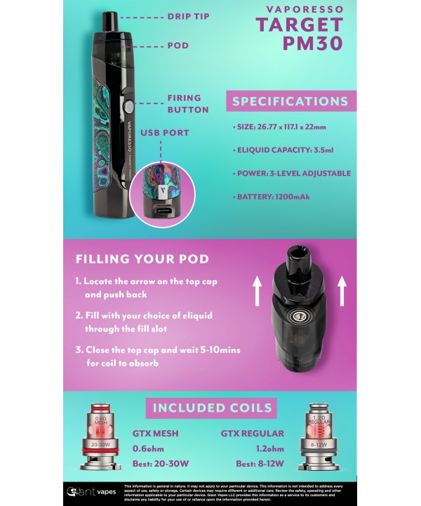 Vaporesso Target PM30
