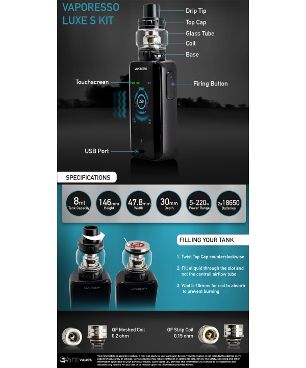 Vaporesso Luxe S Kit
