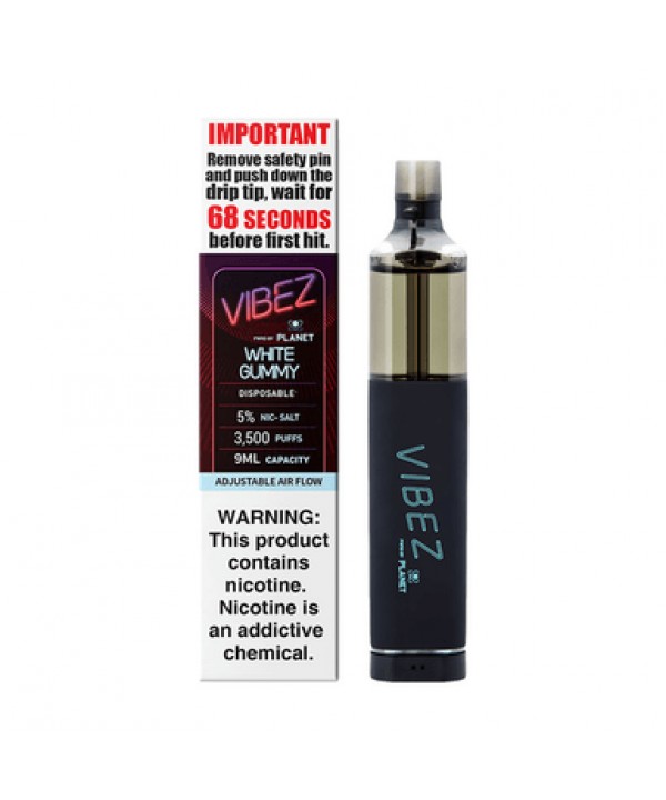 VIBEZ White Gummy | 3500 Puff Disposable