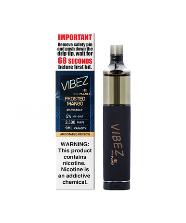 VIBEZ Frosted Mango | 3500 Puff Disposable